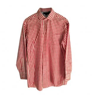 Tommy Hilfiger Red & White Gingham Shirt