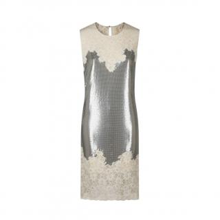 Paco Rabanne Lace & Chainmaille Dress