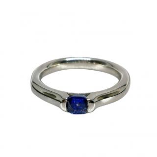 Paul Spurgeon Platinum & Sapphire Solitaire Ring M 1/2