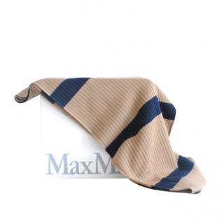 Max Mara Bi-Colour Wool Scarf