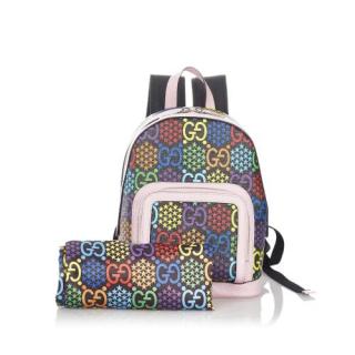 Gucci Small GG Supreme Psychedelic Backpack