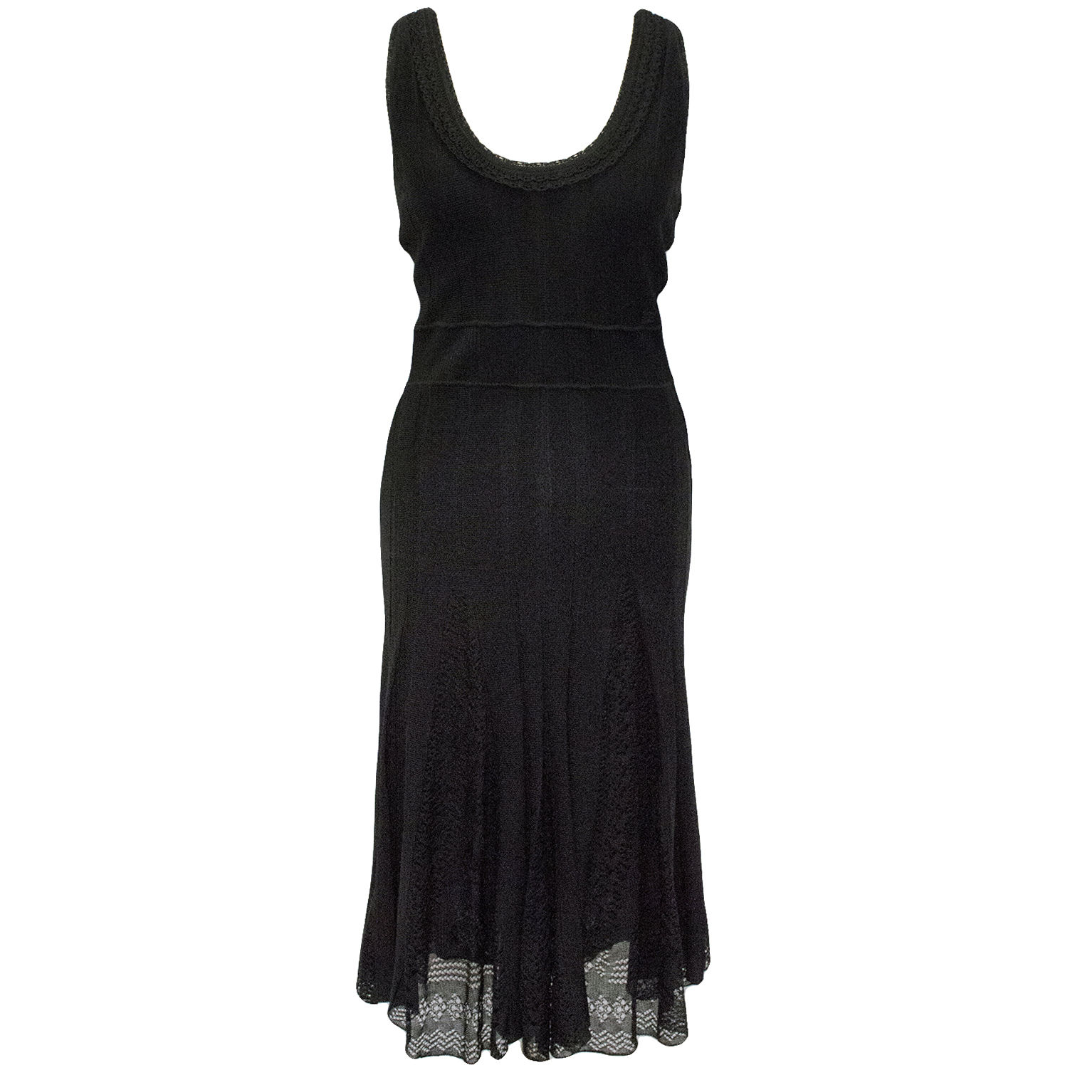 Chanel Black Knit Dress | HEWI
