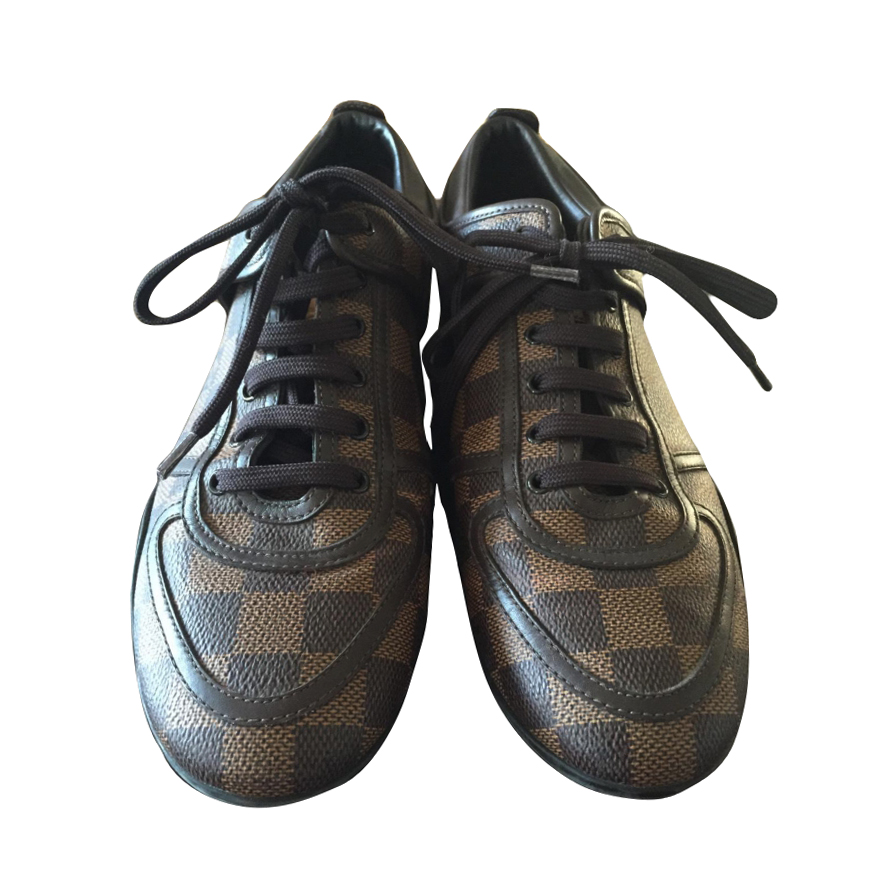 Louis Vuitton Brown Damier Trainers | HEWI