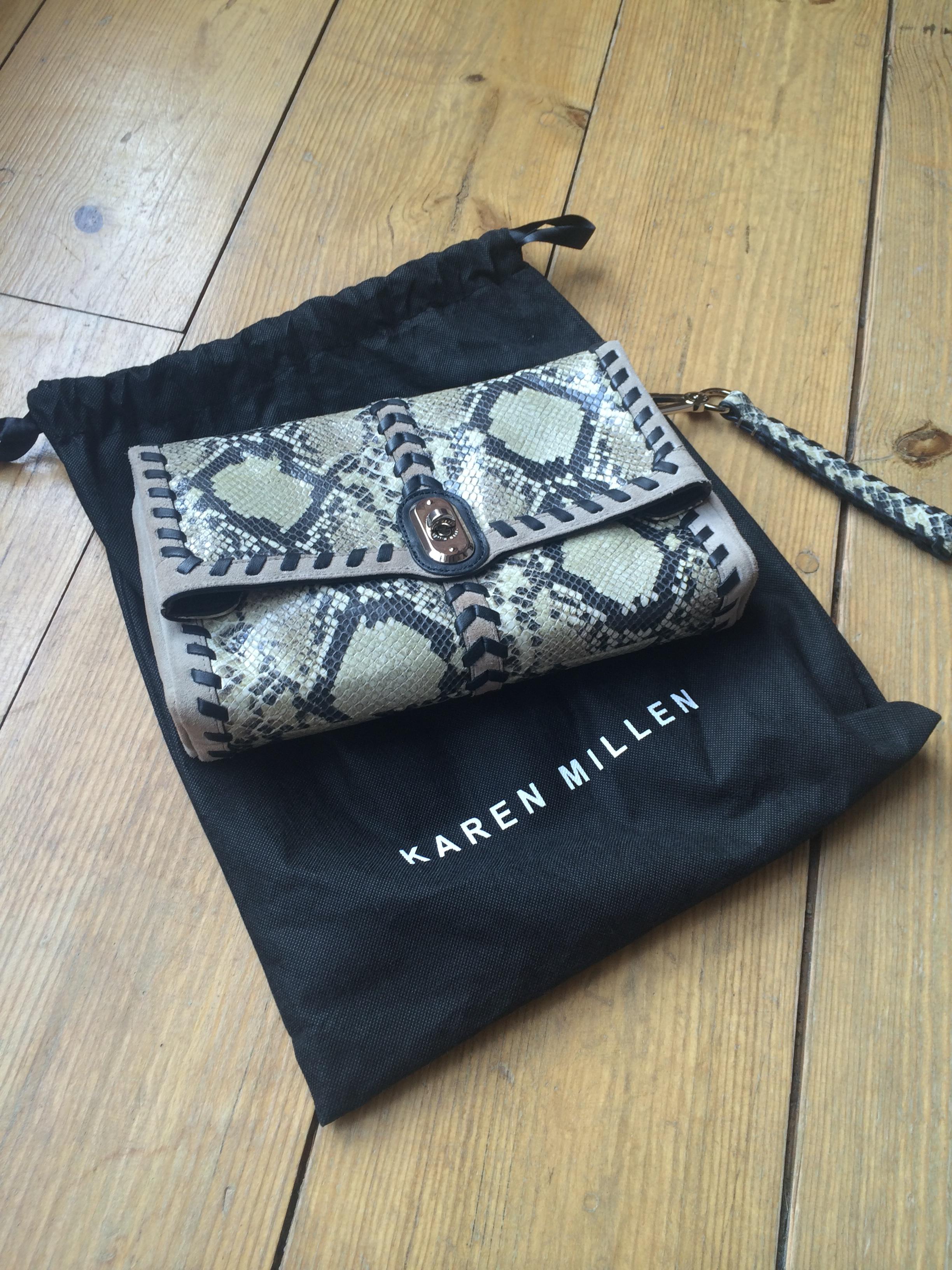 karen millen clutch bag