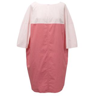 Paule Ka Pink Cotton Dress