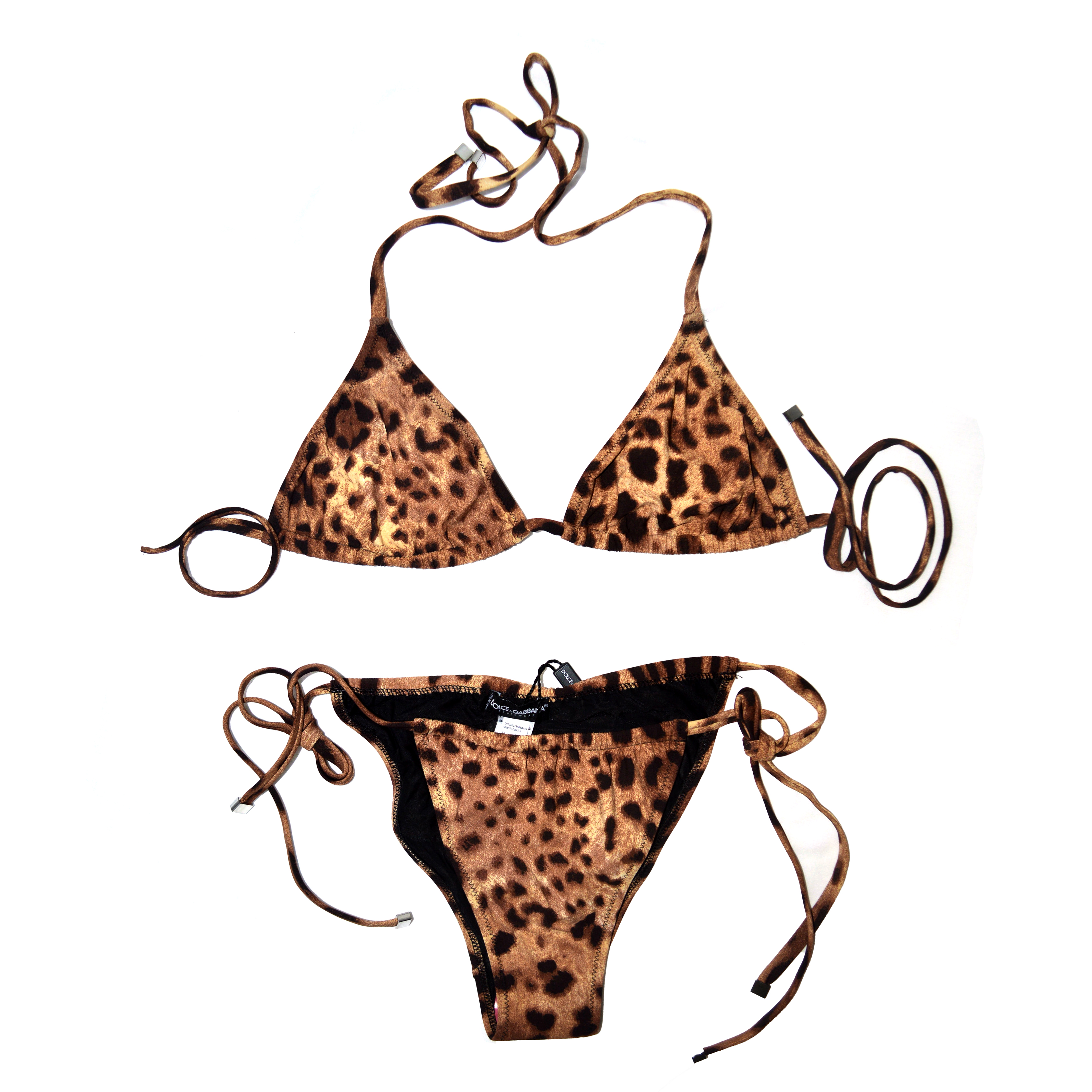 dolce and gabbana leopard swimsuit