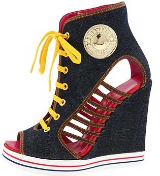 dsquared sneaker wedges