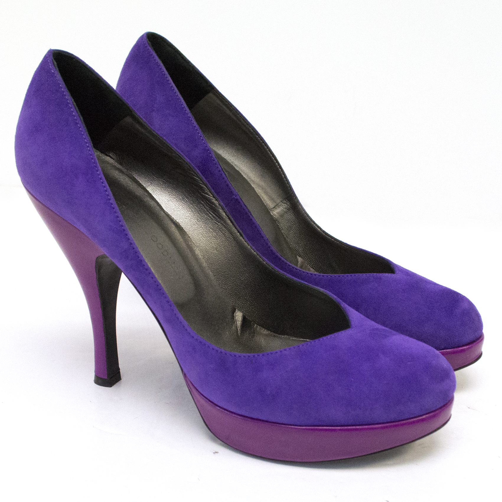 deep purple high heels