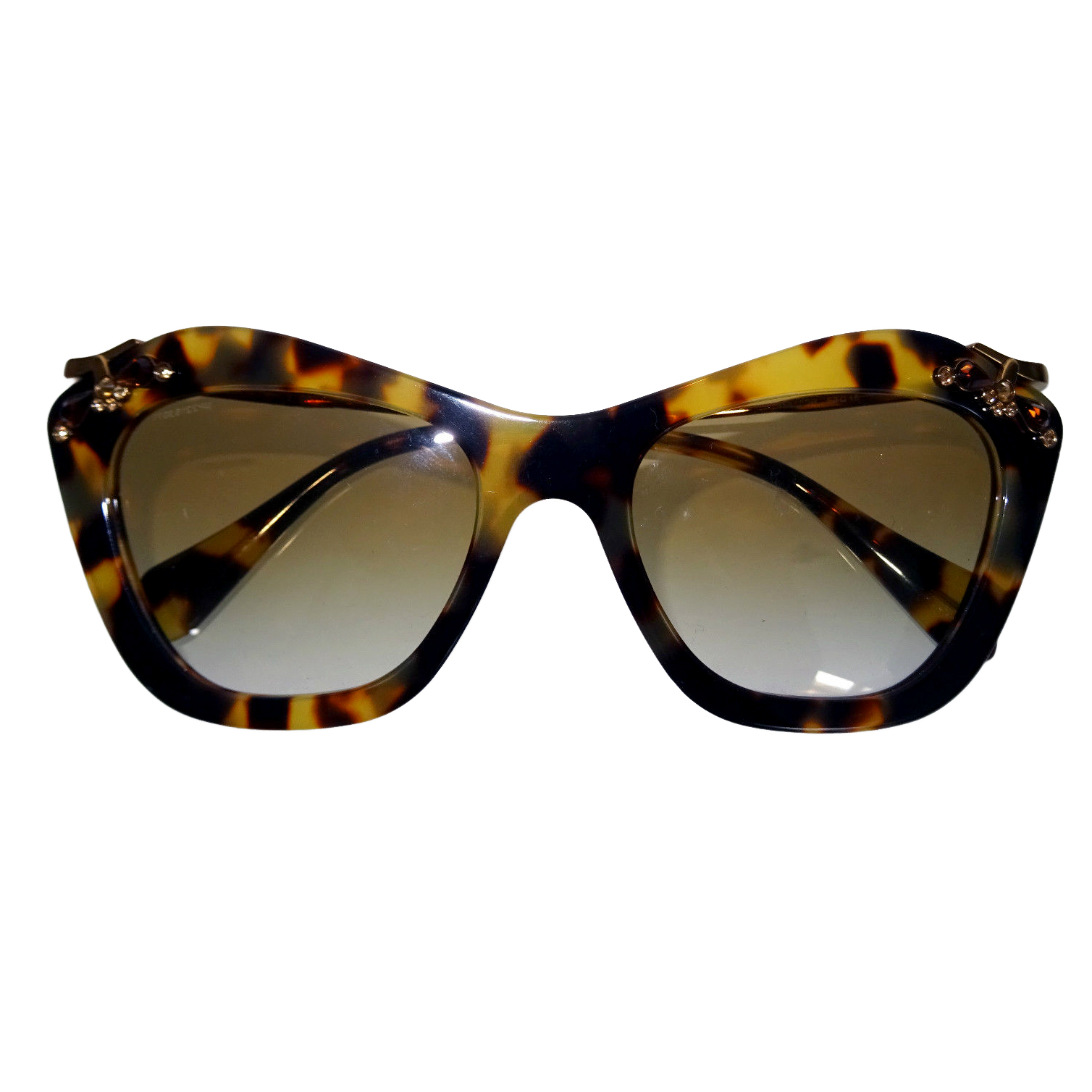 Download Miu Miu 03p Brown Tortoiseshell Butterfly Sunglasses 1 | HEWI