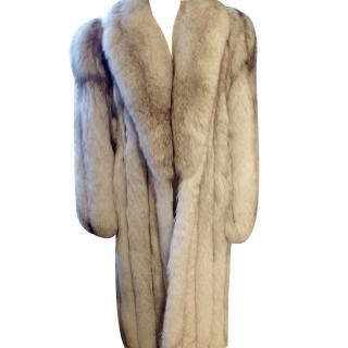 Saga Arctic Fox Fur Coat