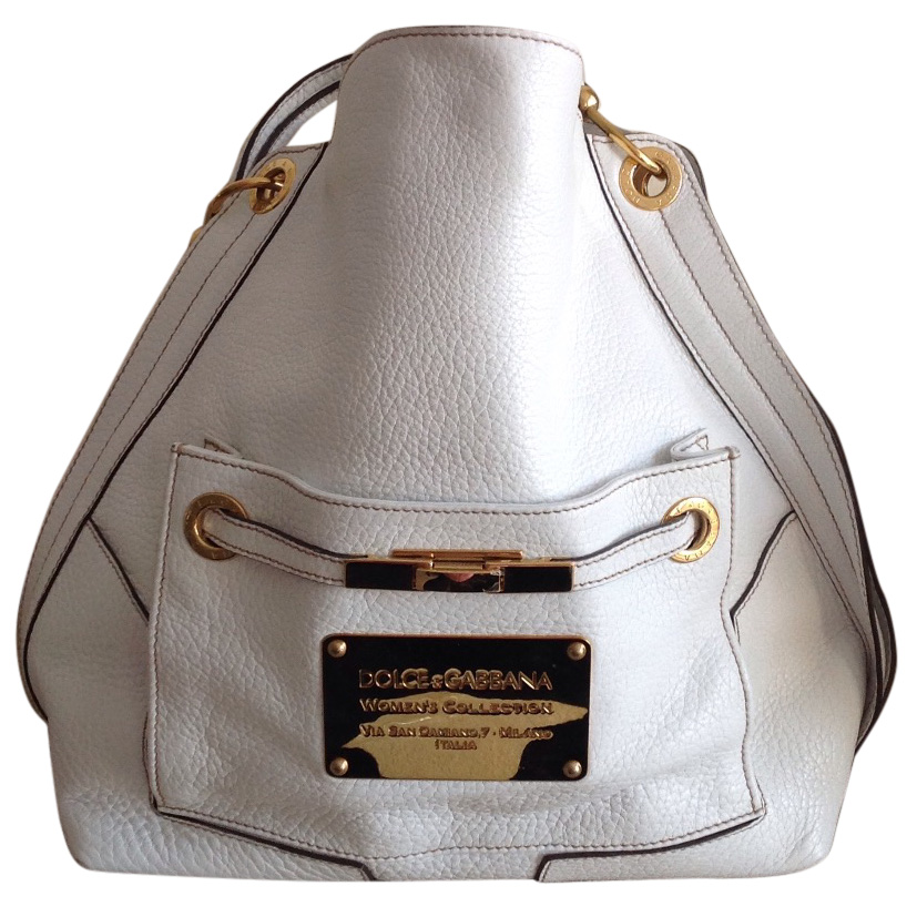 dolce gabbana bag white