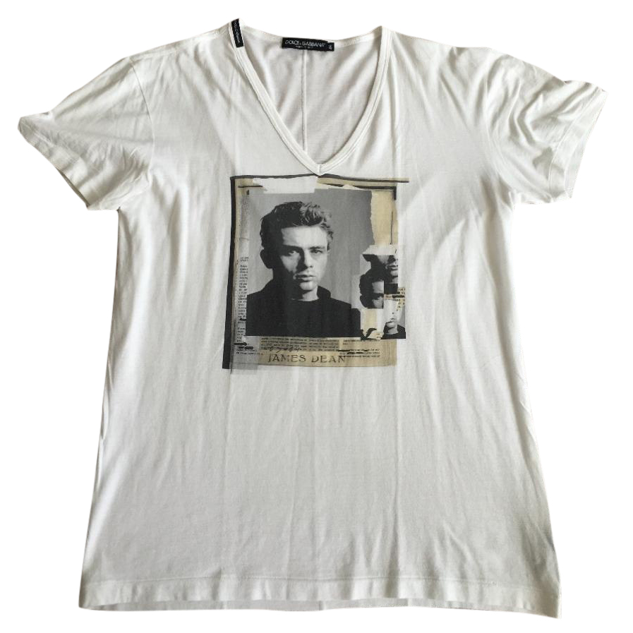 dolce gabbana james dean t shirt