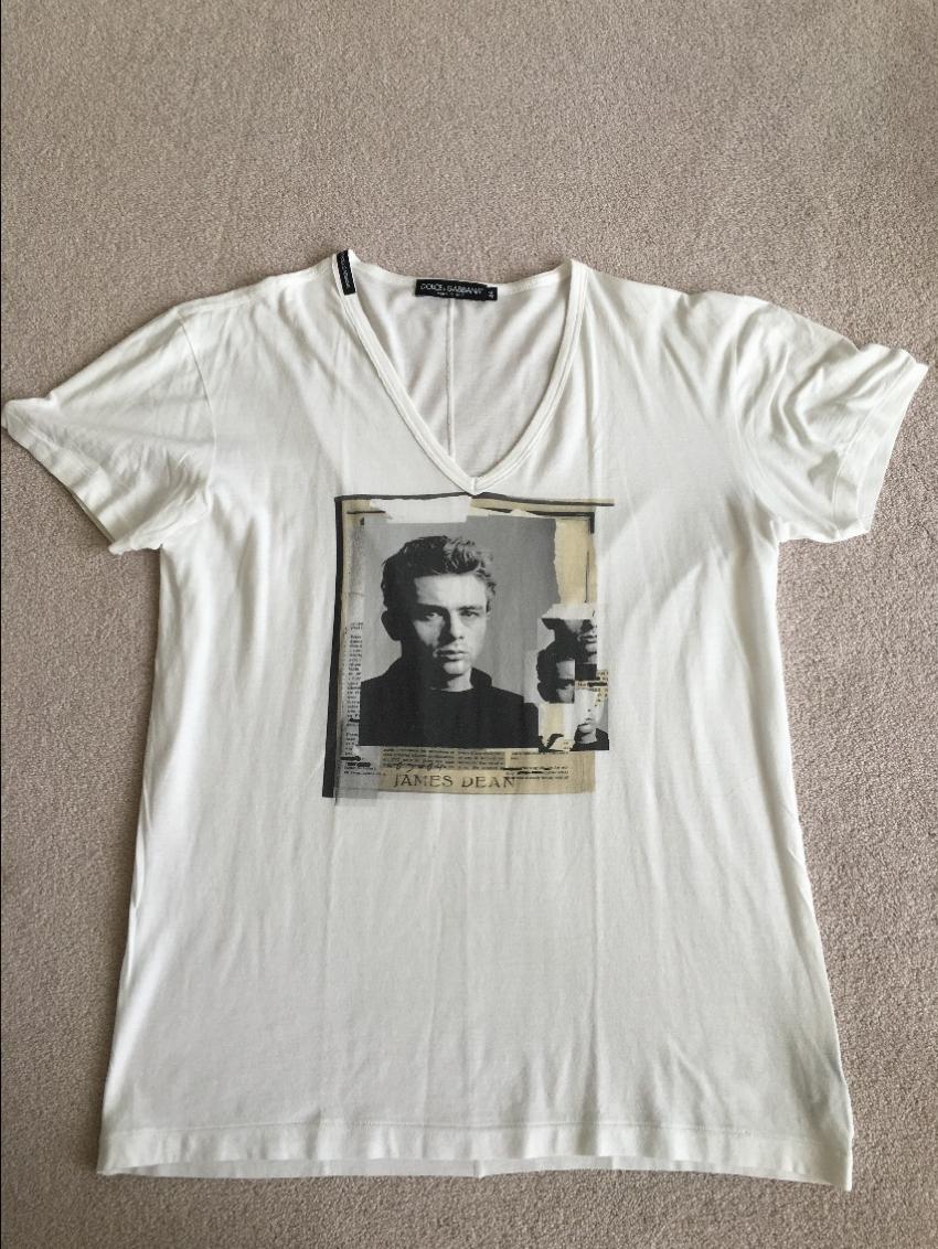 dolce gabbana james dean t shirt