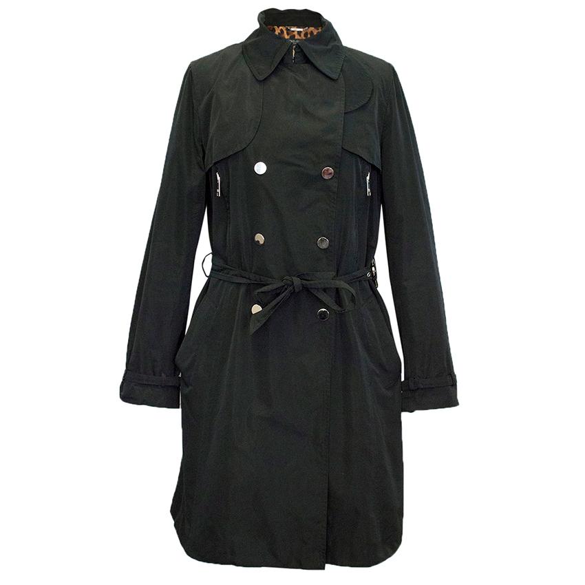 Dolce Gabbana Black Trench Coat | HEWI