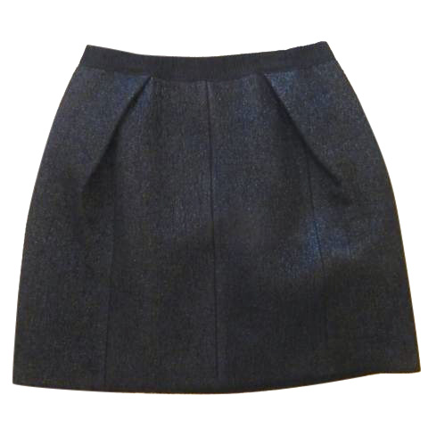 Marc Jacobs Metallic Woolblend Boucle Skirt | HEWI