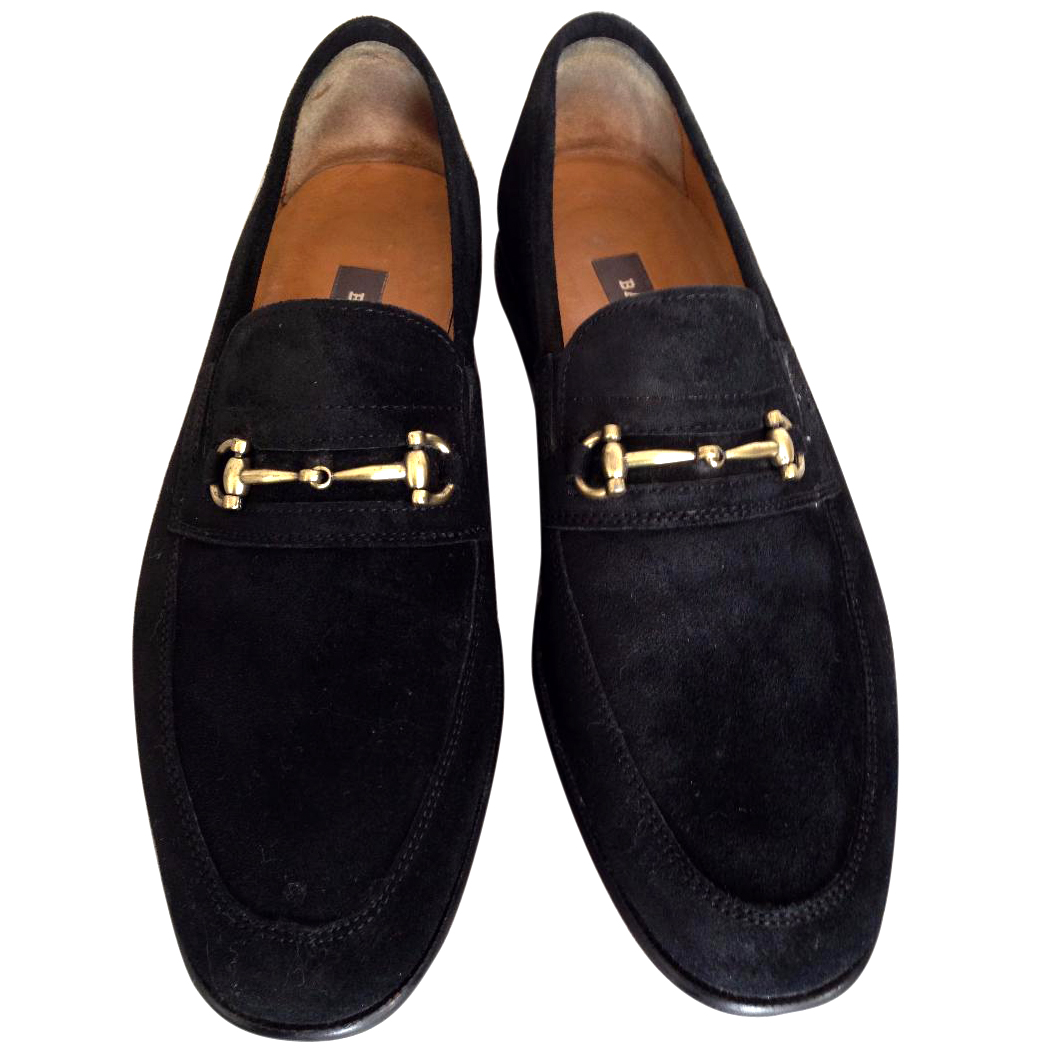 Bally Mens Suede Loafers | HEWI
