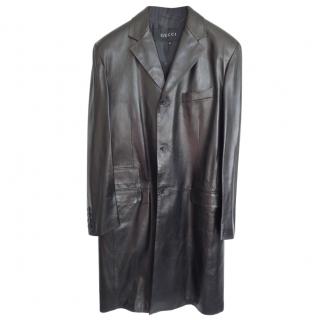 Gucci Leather Coat