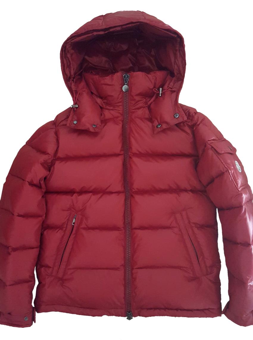 moncler red maya jacket