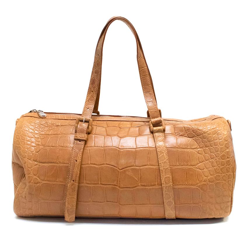 crocodile holdall