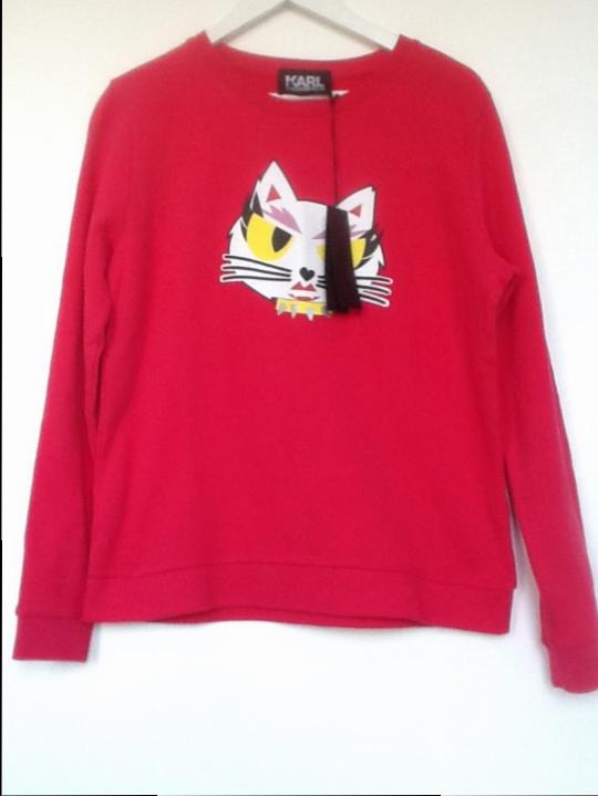 karl lagerfeld cat sweatshirt