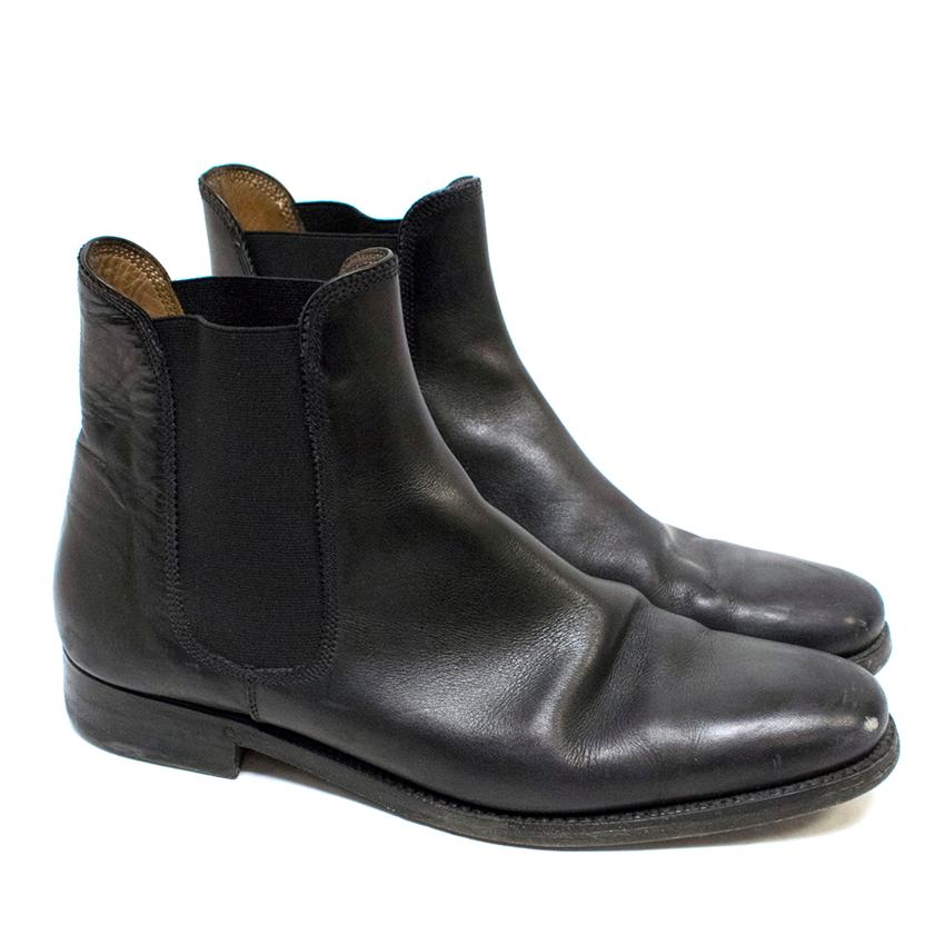 ralph lauren black chelsea boots