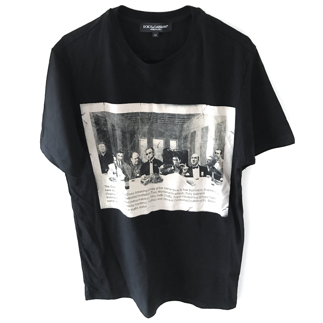 dolce and gabbana godfather t shirt