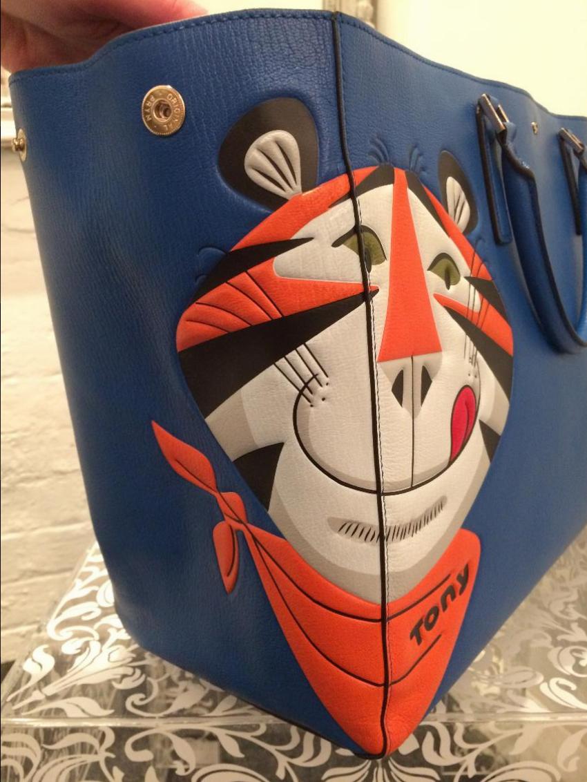 anya hindmarch tony tiger bag