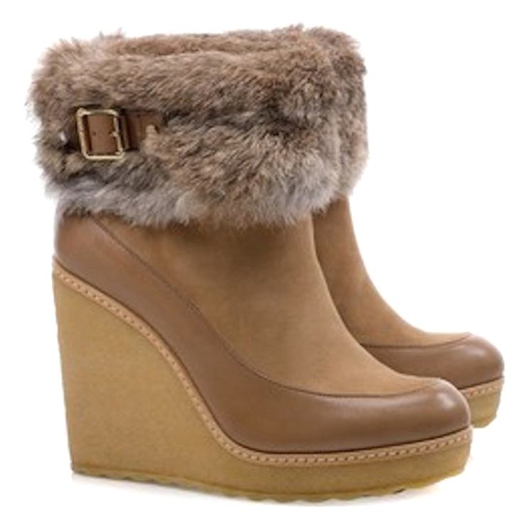 tory burch rabbit fur boots