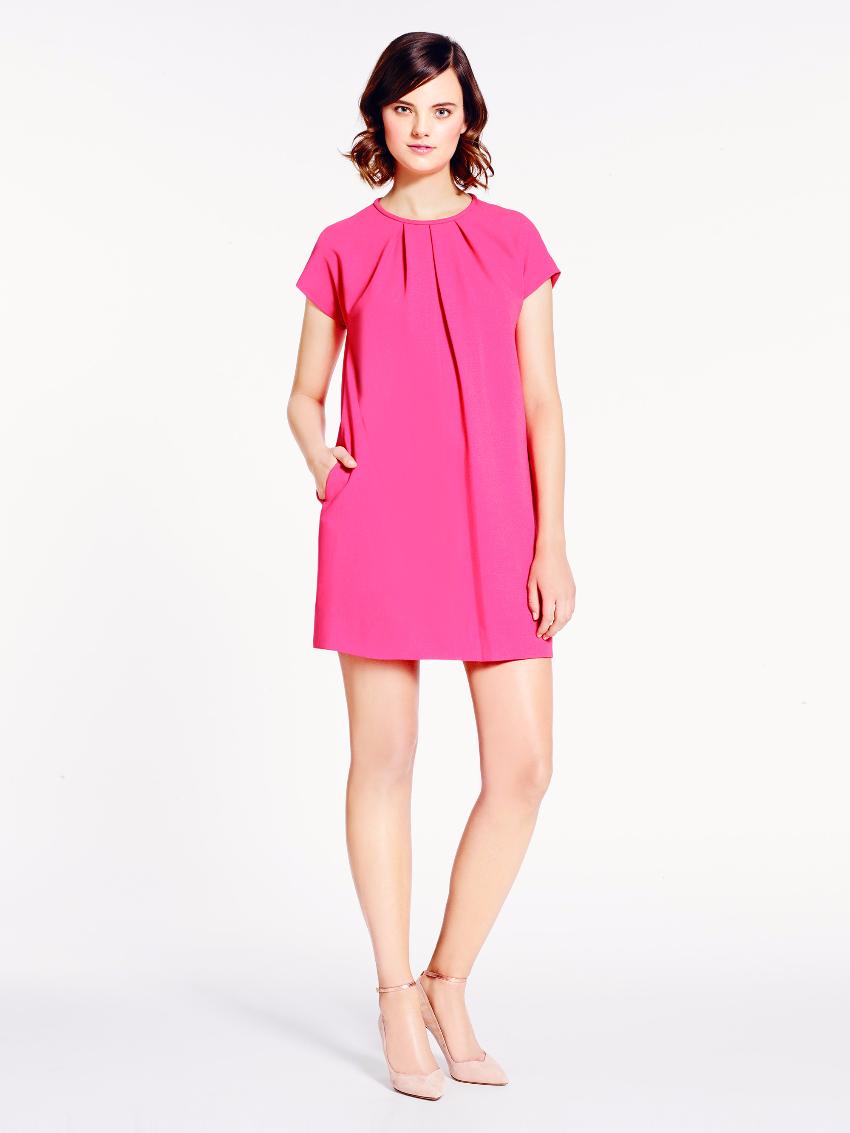 Kate Spade Hot Pink Crepe Dress | HEWI