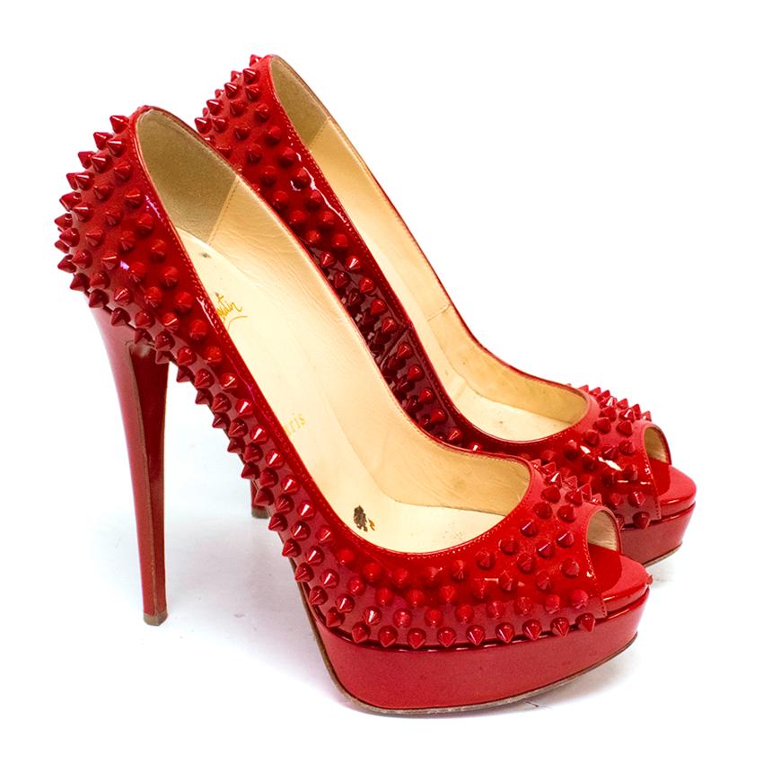 red spiked louboutin
